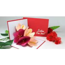 Pop-up čestitka – 3D efekt