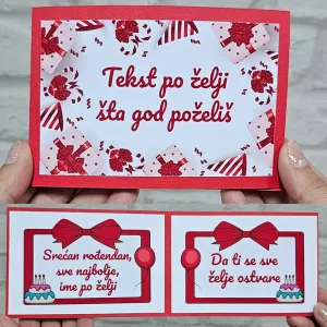 Čestitka sa ilustracijom – umetnički dizajn za posebne trenutke