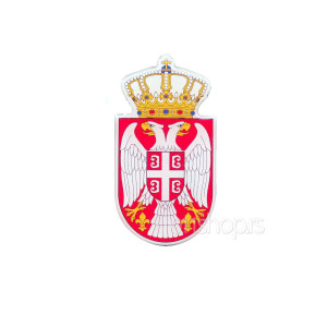 3D magnet - grb Srbije
