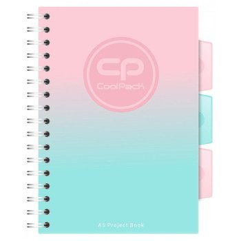 Sveska A4 kvadratići GRADIENT STRAWBERRY