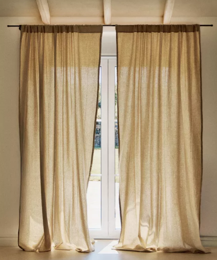 ZAVESA OD ISPRANOG LANA SA SREDNJIM STEPENOM NEPROZIRNOSTI