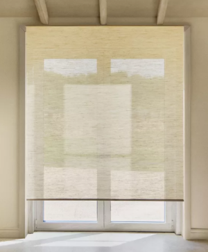 ZAVESA | ROLETNE NA POVLAČENJE OD JUTE SA SREDNJIM STEPENOM NEPROZIRNOSTI