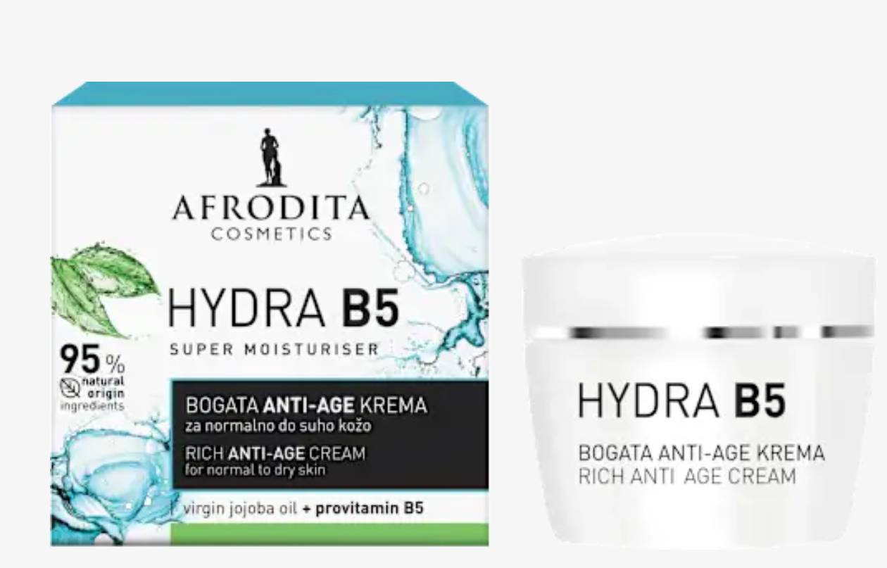 AFRODITA HYDRA B5 bogata anti-age krema za lice