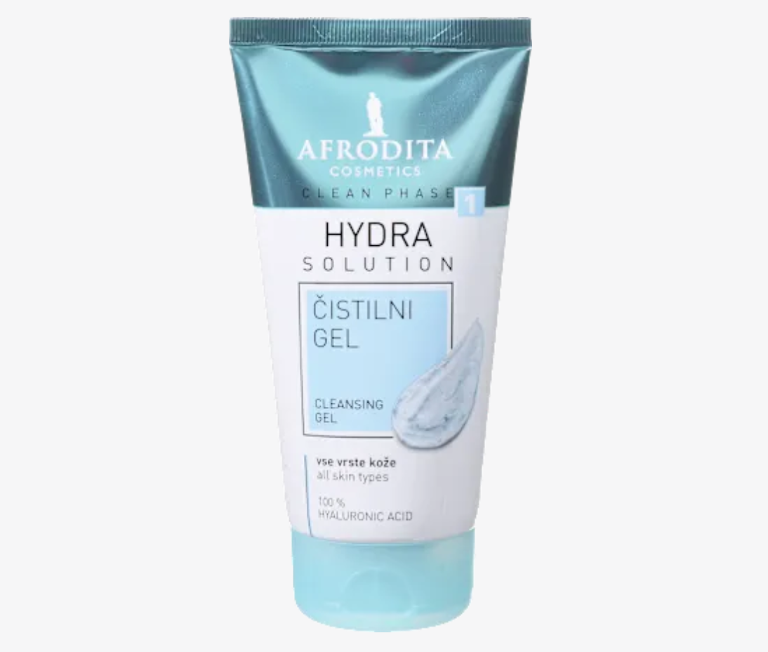 AFRODITA CLEAN PHASE 1, HYDRA SOLUTION gel za čišćenje lica