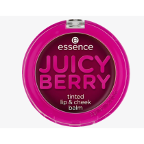 essence JUICY BERRY tinted balzam za usne i obraze