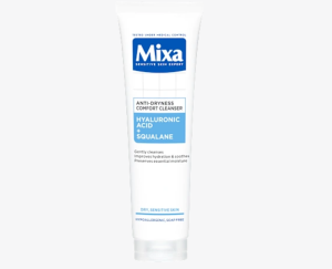 Mixa ANTI-DRYNESS COMFORT gel za čišćenje lica- hijaluronska kiselina i skvalan