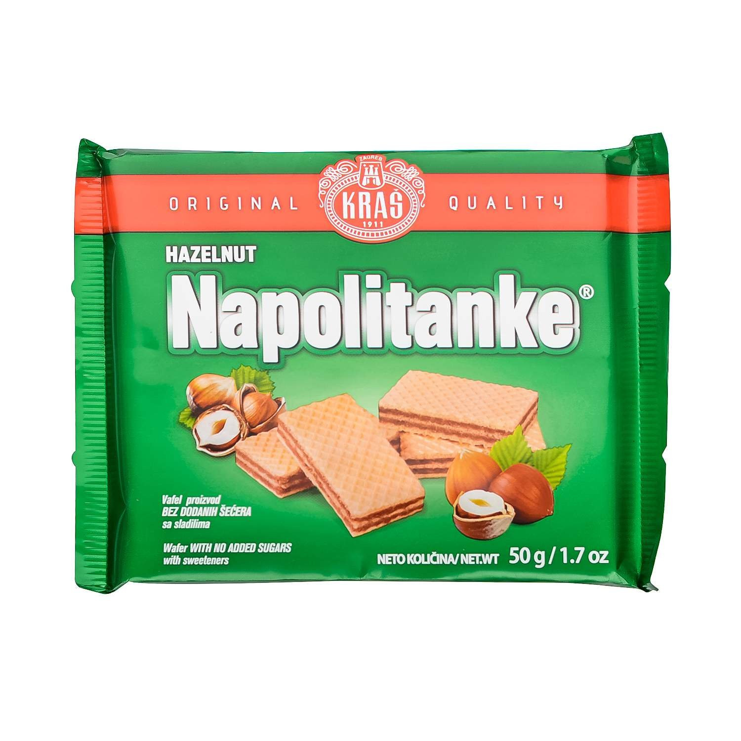 Kraš napolitanke lešnik 50g