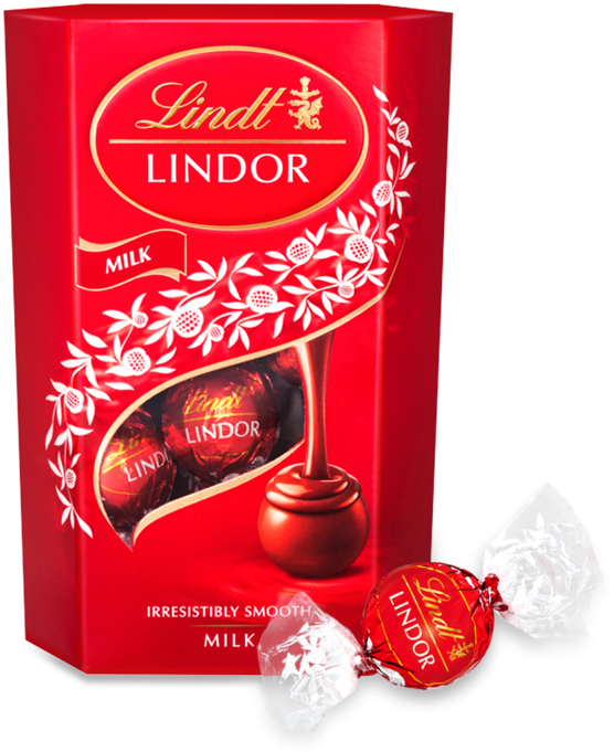 LINDT Lindor bombonjera mlečna 200g
