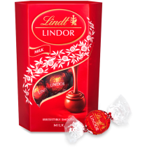 LINDT Lindor bombonjera mlečna 200g