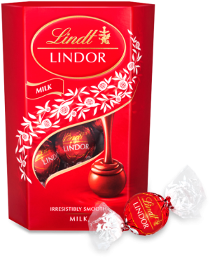 LINDT Lindor bombonjera mlečna 200g