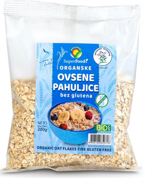 Ovsene pahuljice bez glutena