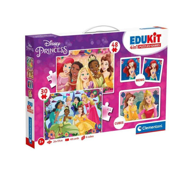 CLEMENTONI EDUKATIVNI SET 4 U 1 PRINCESS