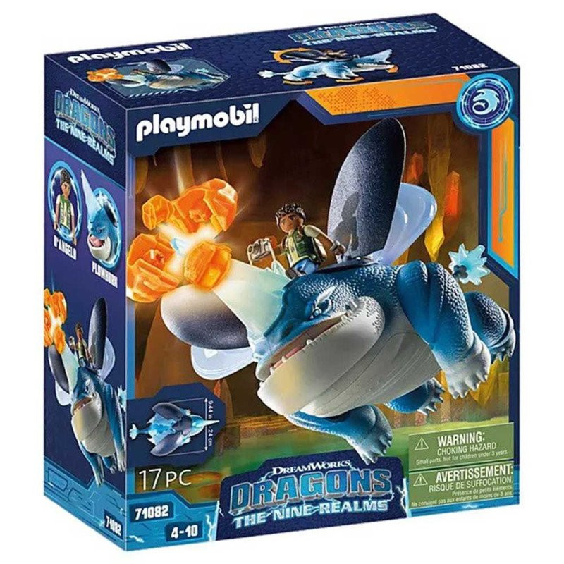 PLAYMOBIL DRAGONS DEVET CARSTAVA PLOUHORN I DI ANDJELO
