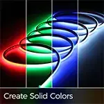 Dotless RGBIC Addressable SOB LED Strip Lights