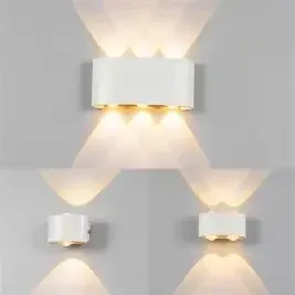 Waterproof IP65 Aluminum 4W Outdoor Garden Wall Sconce Lighting Wall