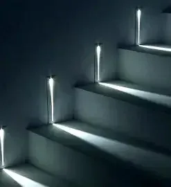 Stair Strip Step Light Round IP65 3w Led Recessed Step Ladder 