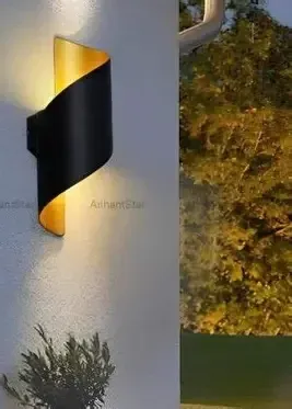 Aluminium Alloy Black White LED Wall Lamp