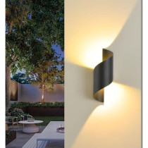 Aluminium Alloy Black White LED Wall Lamp