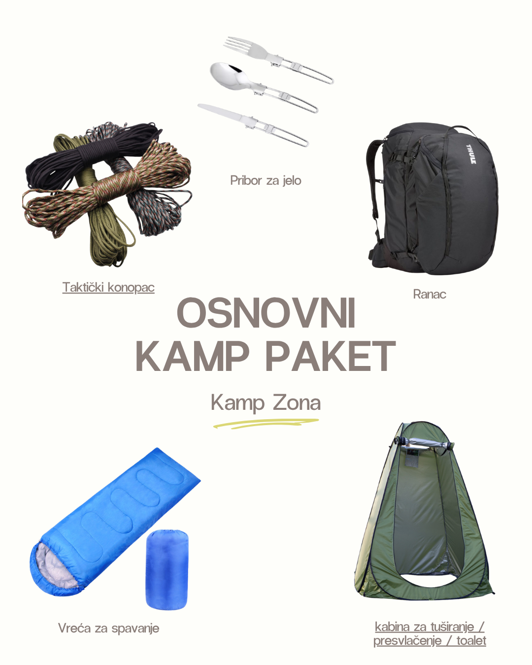 Osnovni kamp paket 5