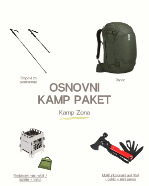 Osnovni kamp paket 4