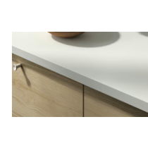 MÖCKLERYD Radna ploča, bela/laminat, 123x2.2 cm