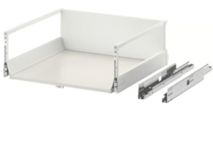 MAXIMERA Fioka, duboka, bela, 60x60 cm 