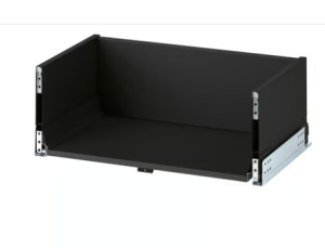 KNIVSHULT Fioka, duboka, tamnosiva, 60x37 cm