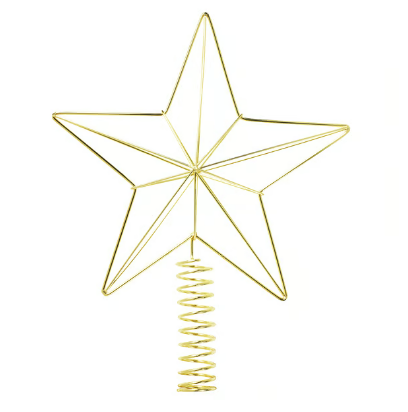 VINTERFINT Zvezda za vrh jelke, zlatna