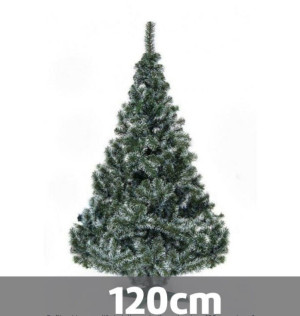Sofija - Novogodišnja jelka sa belim vrhovima 120 cm