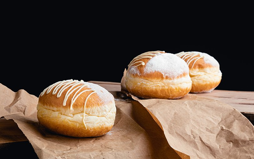 Krofna sa belim kremom