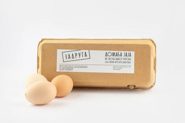 Domaća jaja iz slobodnog uzgoja 10/1
