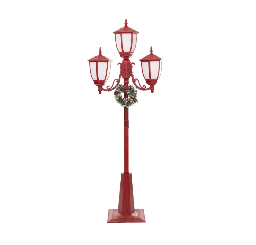 Podna lampa 3 lanterne 86x40x215 cm led