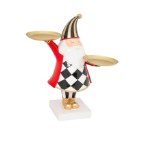 Dekoracija santa 30 cm sa 2 tanjira