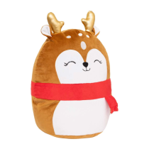 Dekoracija plišani sob 35 cm braon