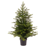 Novogodišnja jelka mini - zelena u saksiji -90 cm