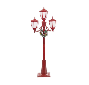 Podna lampa 3 lanterne 86x40x215 cm led