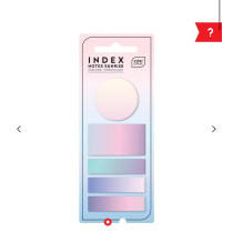 Set obeleživača i blokčića SUNRISE