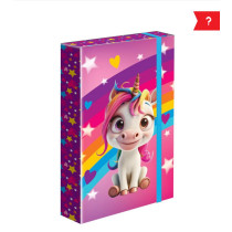 FASCIKLA PREMIJUM SA GUMOM -JEDNOROG 31x24x4,5cm