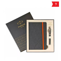 Penkalo i rokovnik PARKER ROYAL Black