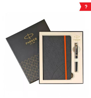 Penkalo i rokovnik PARKER ROYAL Black