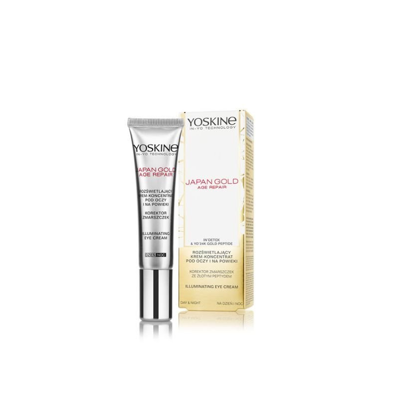 Yoskine Japan Gold posvetljujuća okoloočna krema 15 ml