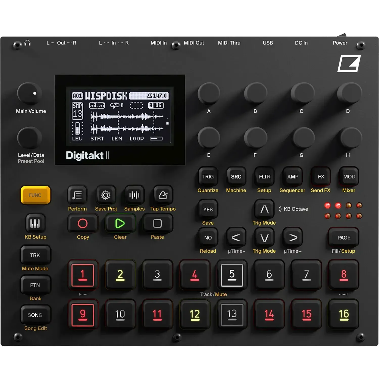 Carlsbro Digitakt II ritam mašina & sampler