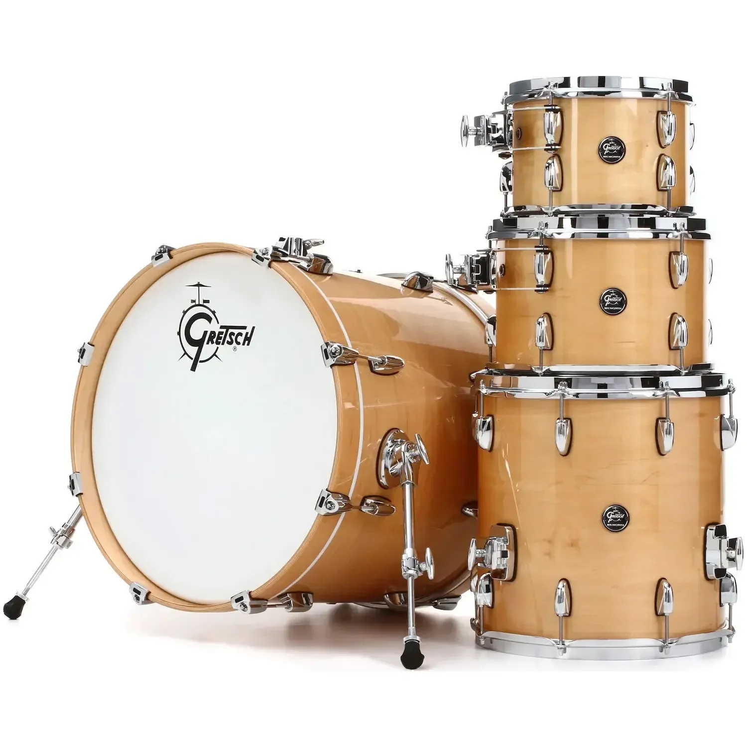 Gretsch akustični bubanj RENOWN Maple 4-dijelni set Gloss Natural