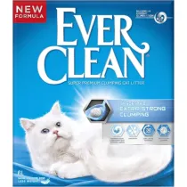 EVER CLEAN ExtraStrong grudvajući mineralni posip za mačke, bez mirisa, 10L