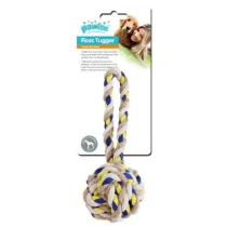 PAWISE Igračka za pse Lopta kanap sa drškom, za higijenu zuba Dental