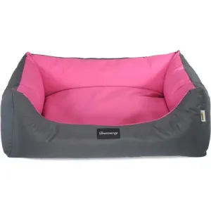 FABOTEX Krevet za pse i mačke Dreamway, Boston Sofa Sivo/Ciklama