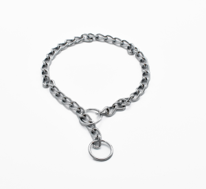 CAMON Zatezna ogrlica za pse hromirana, jednoreda