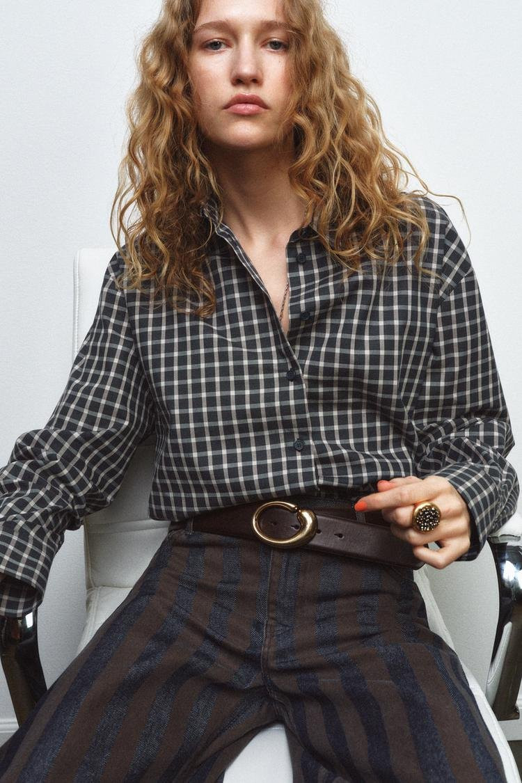 KAIŠ OD 100% KOŽE SA OVALNOM KOPČOM