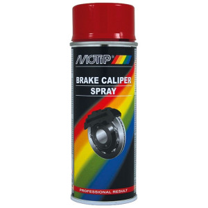 Boja za kočione čeljusti MOTIP 400ml crvena