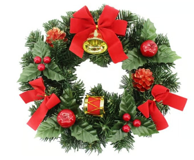  Božićni venac za vrata 31 cm